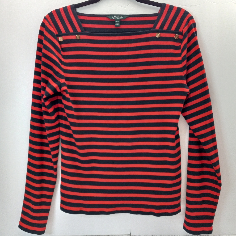 Ralph Lauren Striped Long Sleeve Shirt
